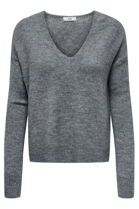 Jacqueline de Yong jdyelanora l/s v-neck pullo. knt no